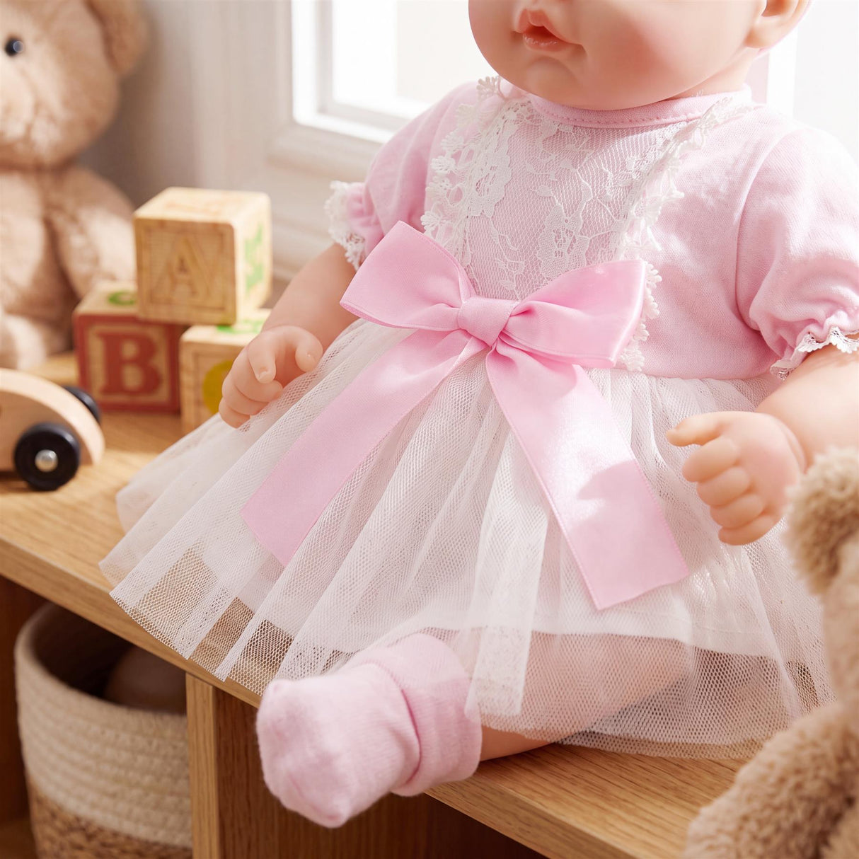 BiBi Doll Reborn Girl "Begonia" (43 cm / 17")
