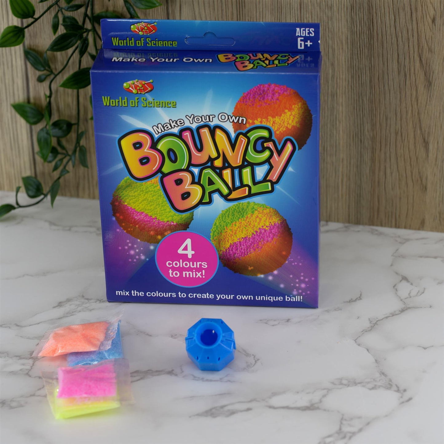 Make Your Own Bouncy Ball Kids Art Craft Set by The Magic Toy Shop - UKBuyZone