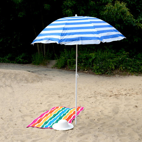 Blue Garden Parasol 1.7m by The Magic Toy Shop - UKBuyZone