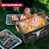 Portable Outdoor Charcoal BBQ Barbecue Grill
