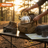 2.5 L Stainless Steel Whistling Camping Kettle