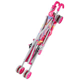 BiBi Doll Baby Doll Foldable Stroller Pink