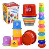 11-Piece Stacking Cups Playset