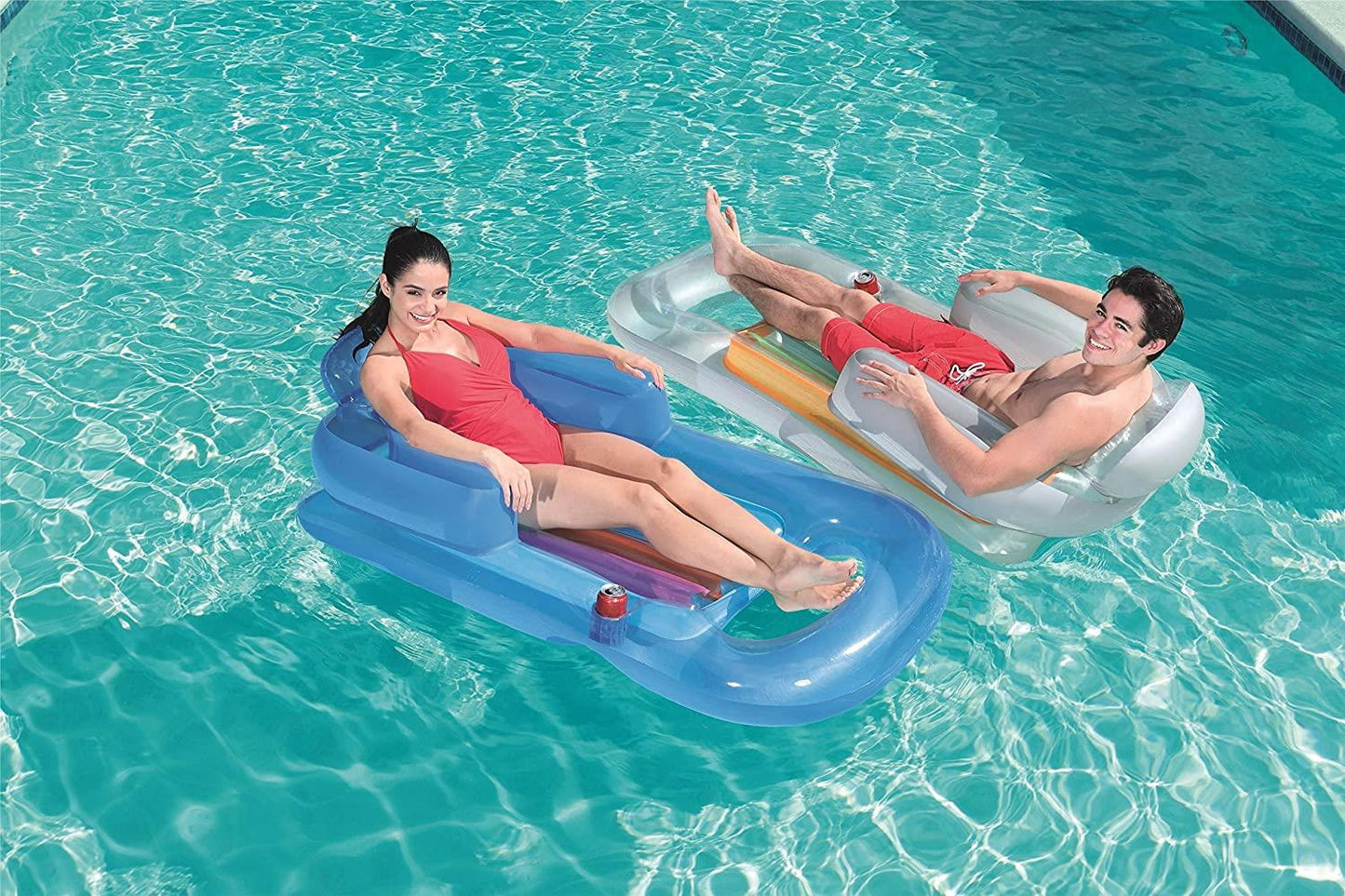 Inflatable Designer Lounger Lilo Float by Bestway - UKBuyZone