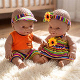 BiBI Black Twin Dolls (30 cm / 12")