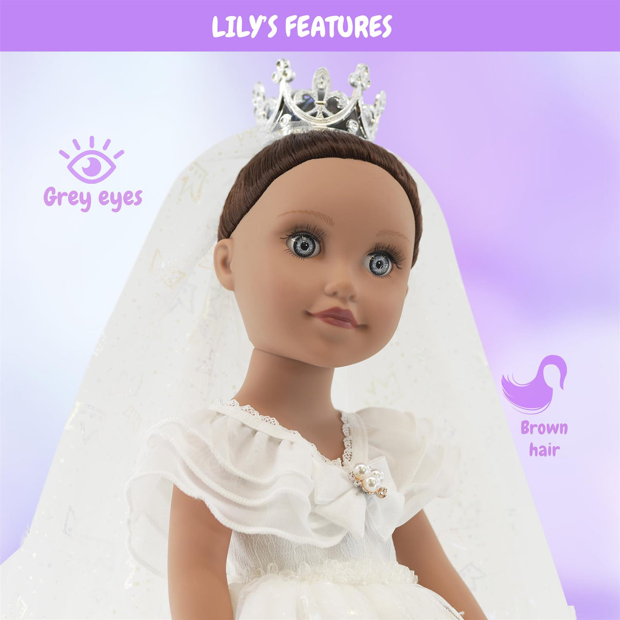 BiBI Fashion Doll "BRIDE LILY" (47 cm / 18")