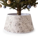 White Christmas Tree Skirt 22"