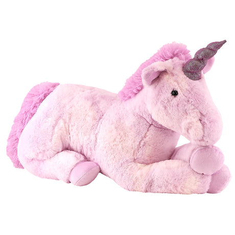 21" Lying Soft Stuffed Unicorn by The Magic Toy Shop - UKBuyZone