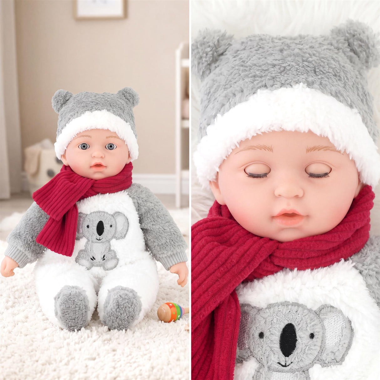 BiBi Koala Sleeping Doll (40 cm / 16'')