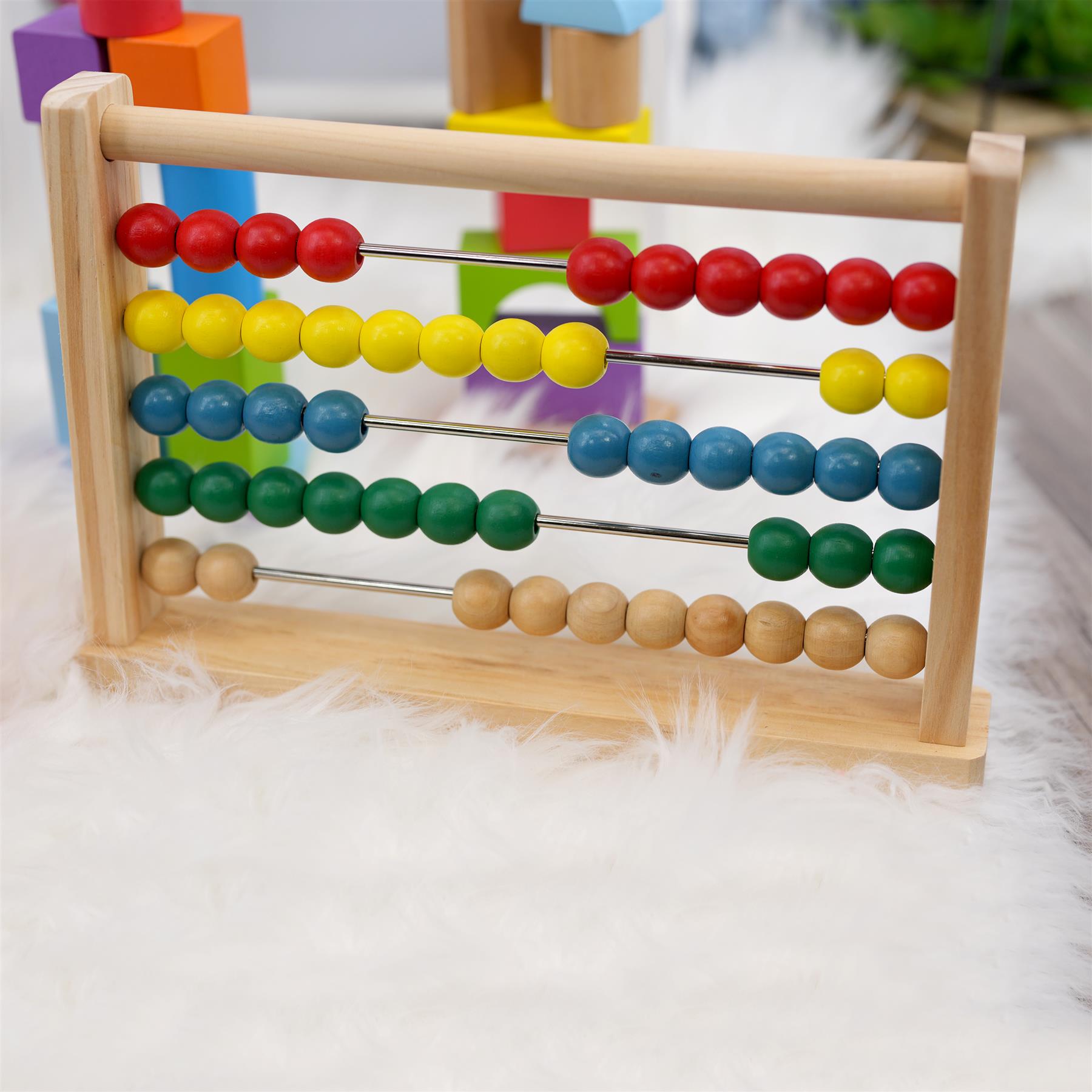 Large Sturdy Wooden Abacus by The Magic Toy Shop - UKBuyZone