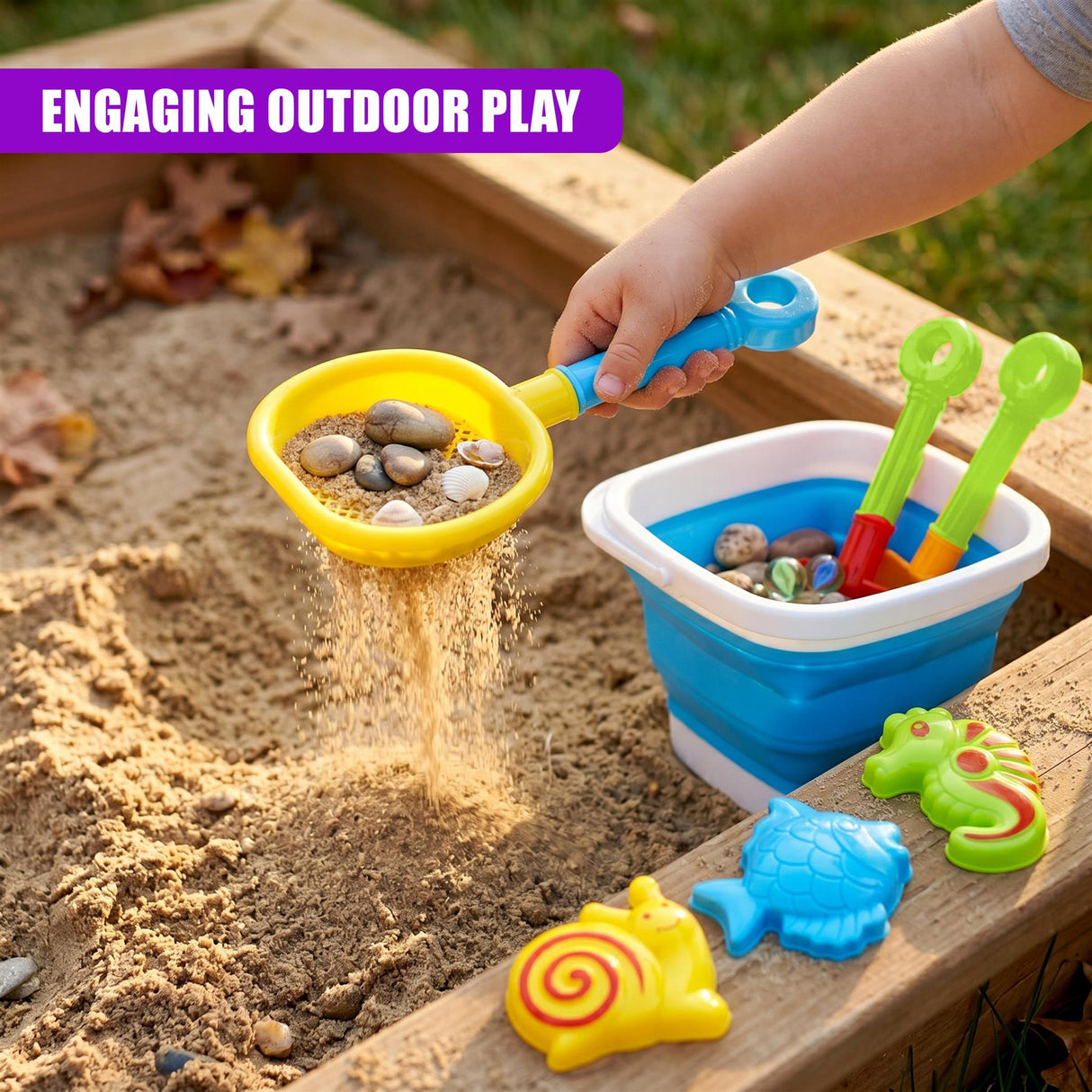 8-Piece Bucket & Spade Playset