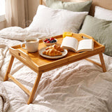 Wooden Bed Tray Table
