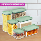 Food Storage Containers Set of 6 by GEEZY - UKBuyZone