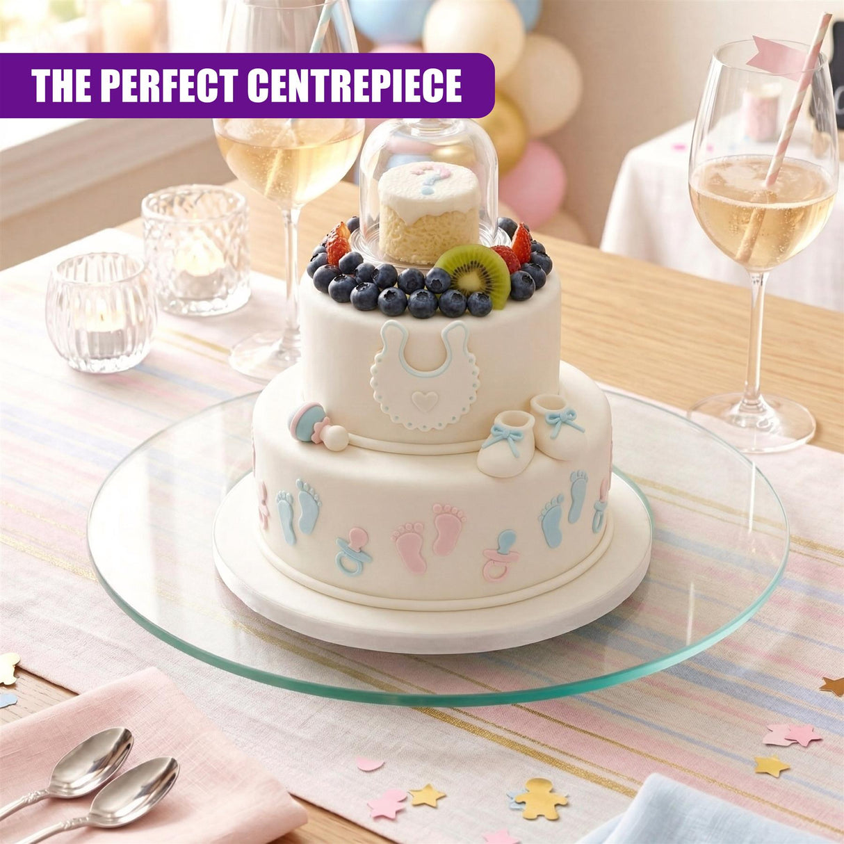 Lazy Susan Turntable, 32 cm