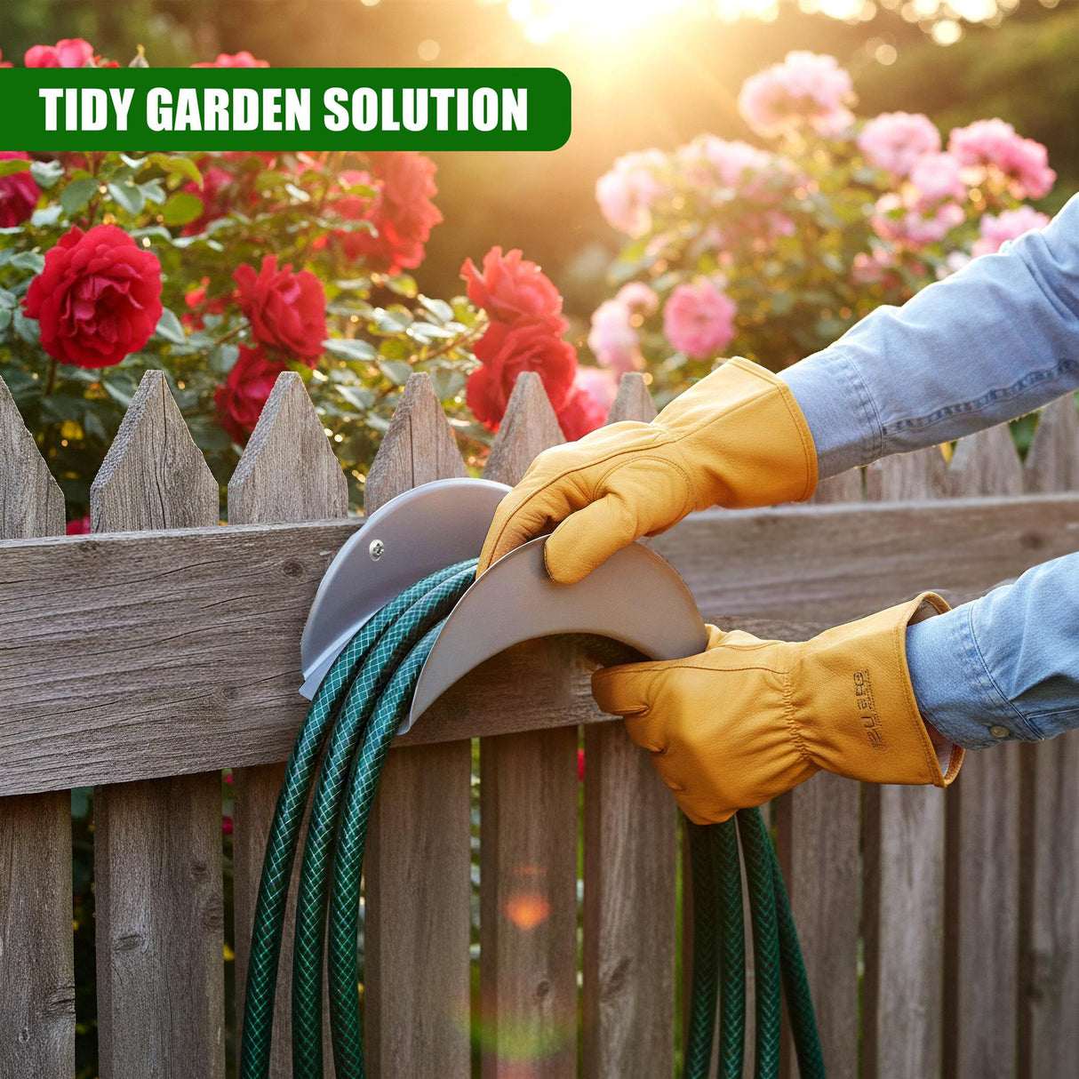 Metal Garden Hose Holder