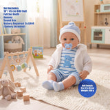 BiBi Baby Doll - Blue (45 cm / 18")