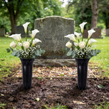 Set of 2 Grave Vases