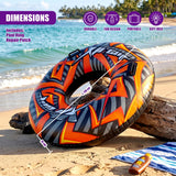 Inflatable Pool Ring 47" - Orange