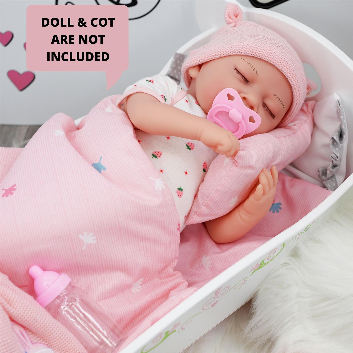 New Born Baby Dolls Bedding Set by BiBi Doll - UKBuyZone