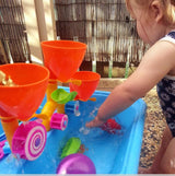 Blue Sand and Water Table Garden Sandpit Play Set by The Magic Toy Shop - UKBuyZone