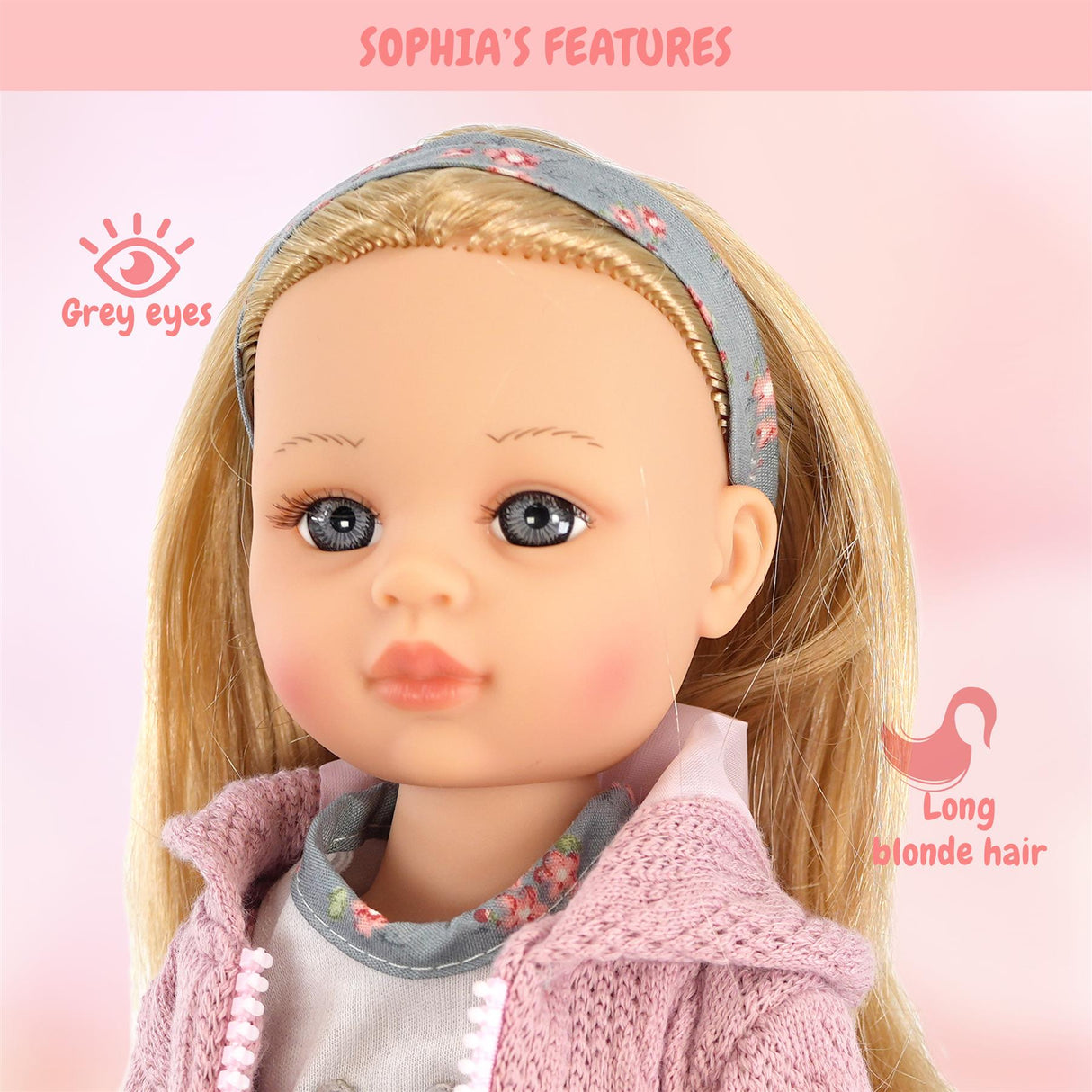 BiBi Fashion Doll " Sophia" (38 cm / 15")