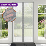 Magnetic Grey Fly Screen