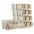Stackable Storage Baskets Set of 4 by GEEZY - UKBuyZone