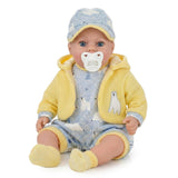 Baby Doll With Dummy & Sounds Yellow