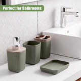 5 Piece Bathroom Acccessories Set