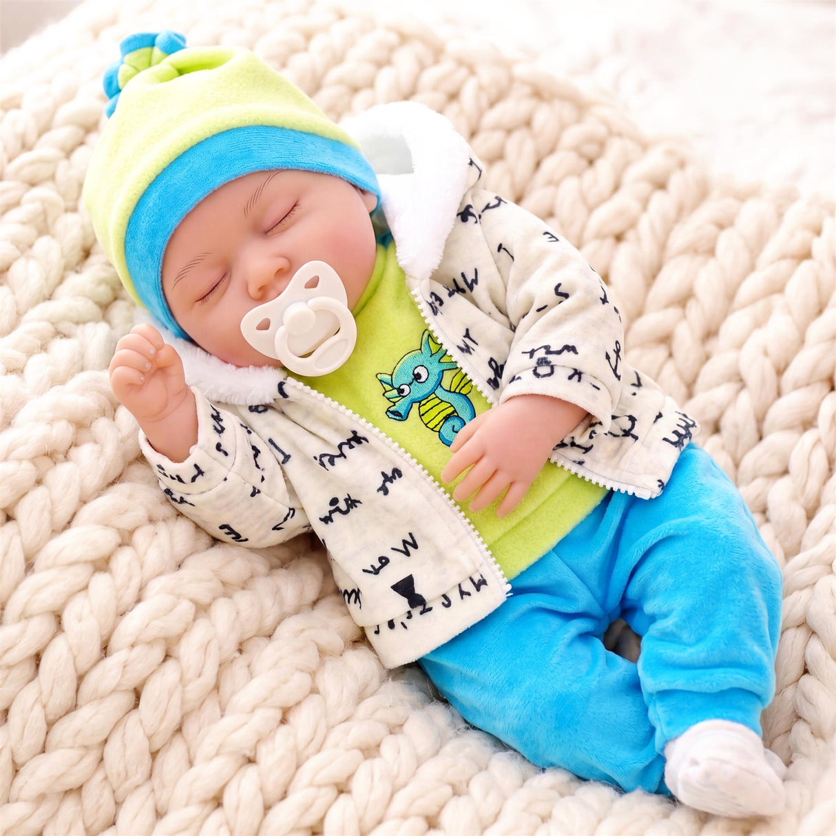BiBi Baby Doll - Neon Blue (45 cm / 18")