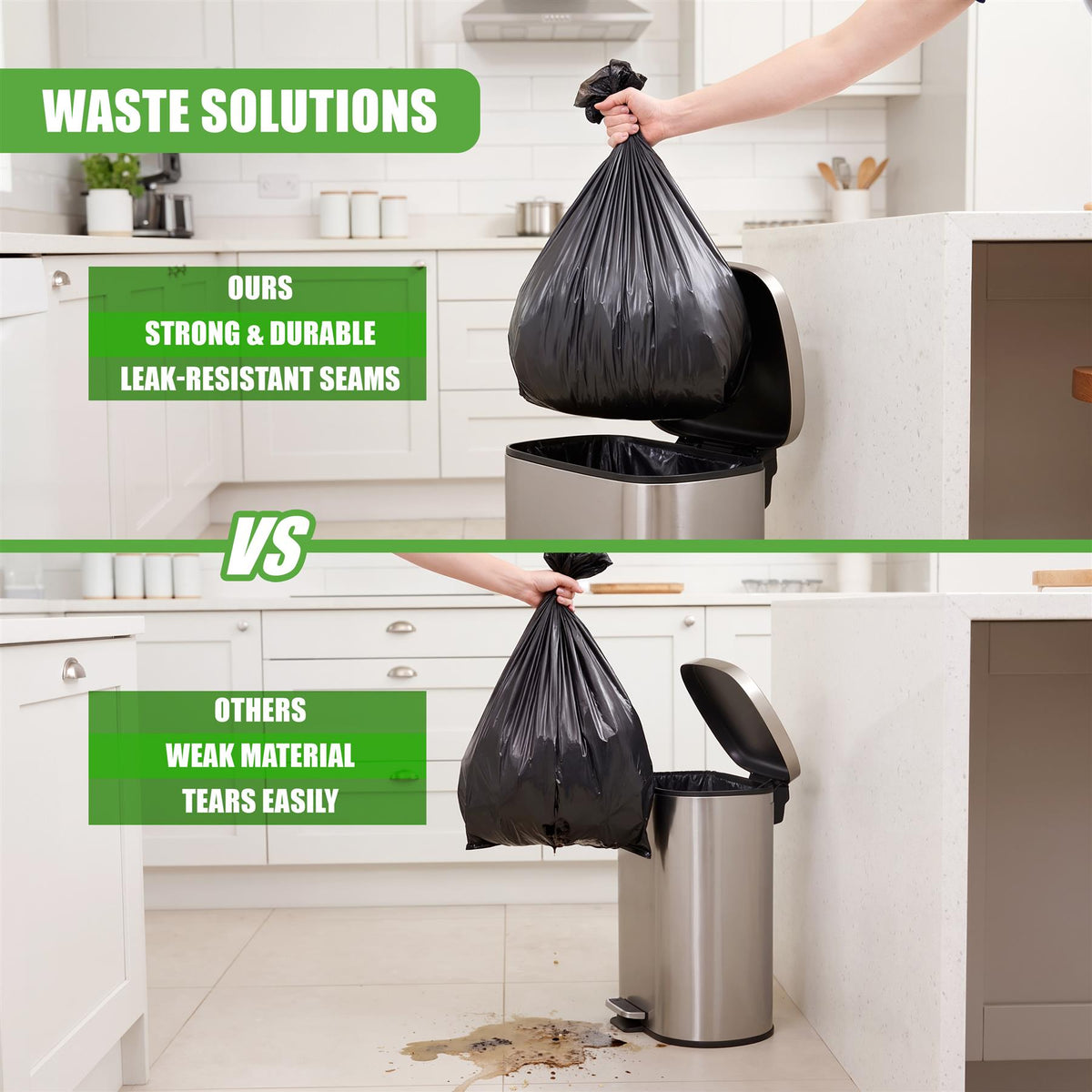 Black Bin Bags