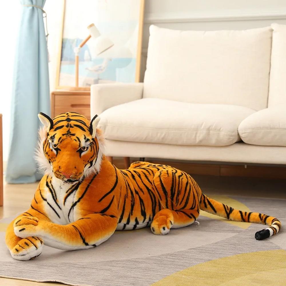 Large Bengal Tiger Soft Plush Toy by The Magic Toy Shop - UKBuyZone