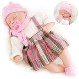 BiBi Baby Doll - Pink Tartan (45 cm / 18") by BiBi Doll - UKBuyZone