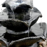Waterfall Water Feature Indoor With LED by GEEZY - UKBuyZone