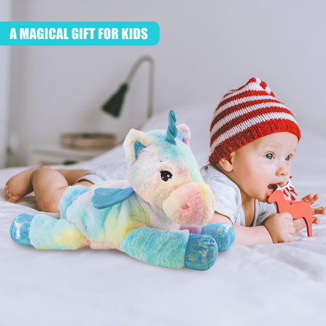 Unicorn with Sparkling Wings - Soft Toy by The Magic Toy Shop - UKBuyZone