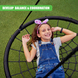 Giant Kids Outdoor Nest Disc Swing for 2 People by The Magic Toy Shop - UKBuyZone