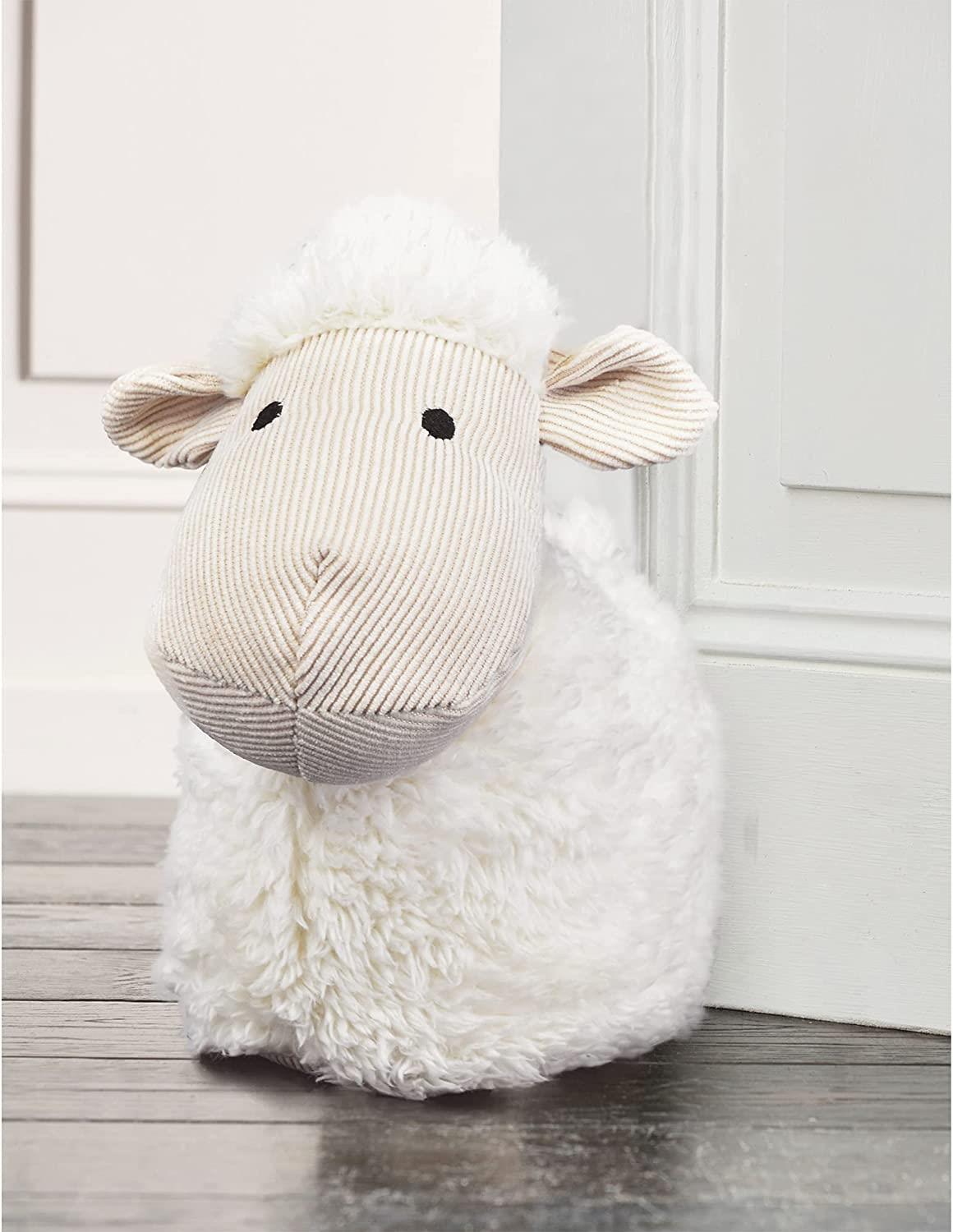 Soft Fluffy Novelty Animal Door Stopper by The Magic Toy Shop - UKBuyZone