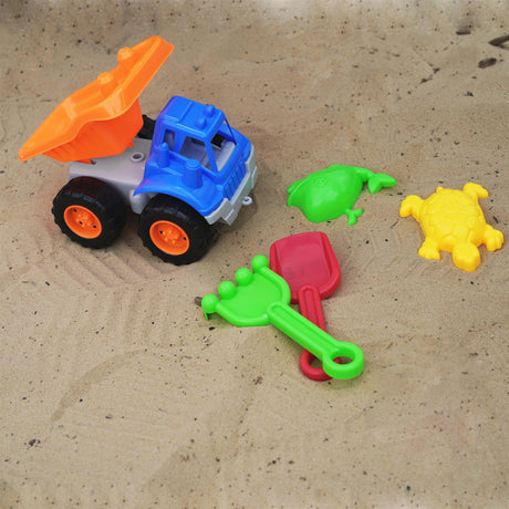 Sand Truck & Accessories Set (5 Pcs.) by The Magic Toy Shop - UKBuyZone