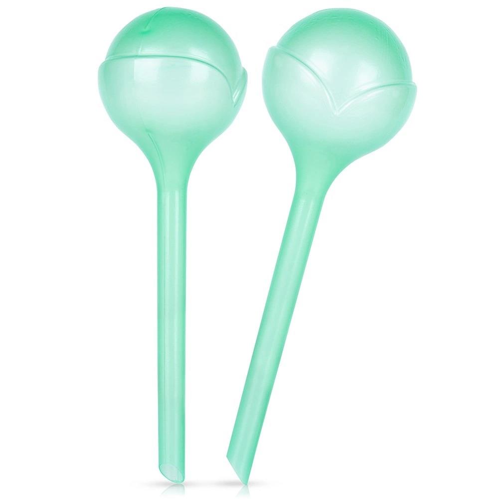 GEEZY Automatic Plant Watering Green Globes Pack of 2