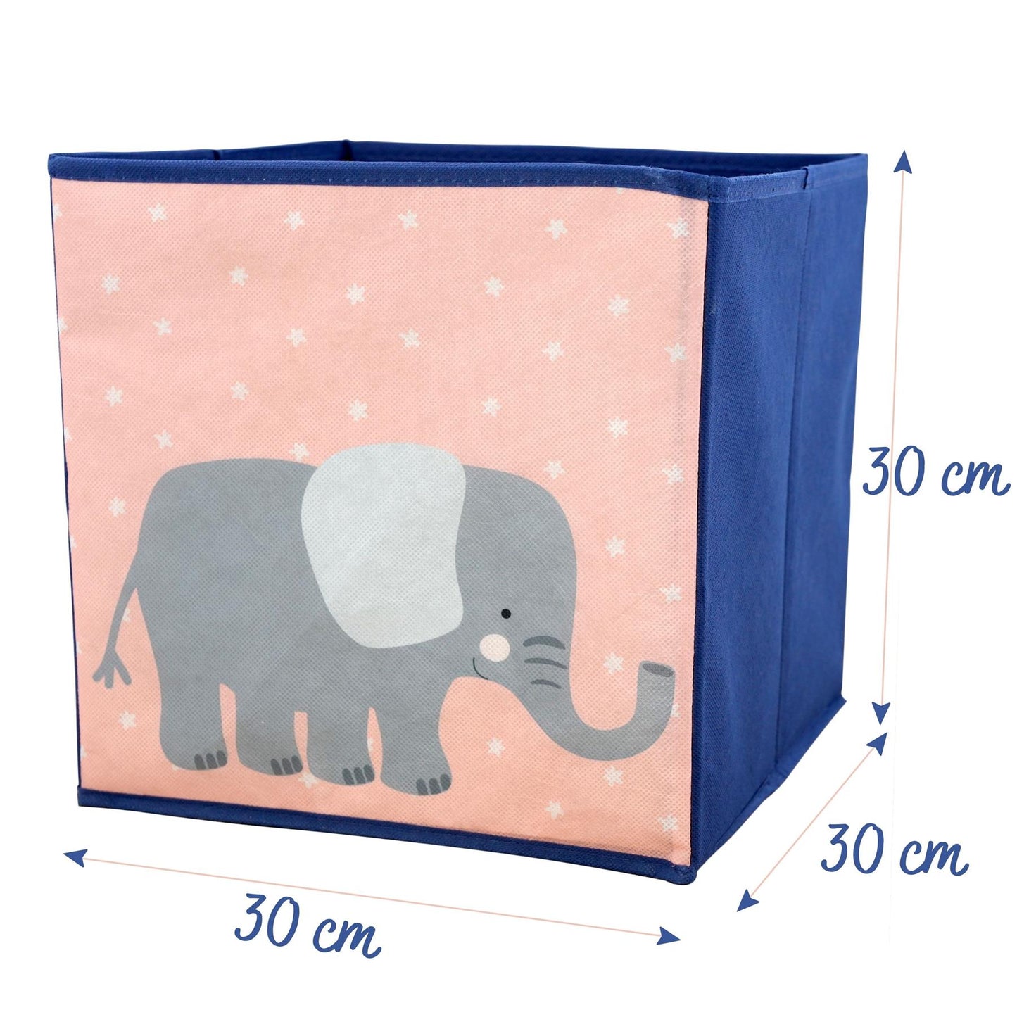 Elephant Design Foldable Storage Box by The Magic Toy Shop - UKBuyZone