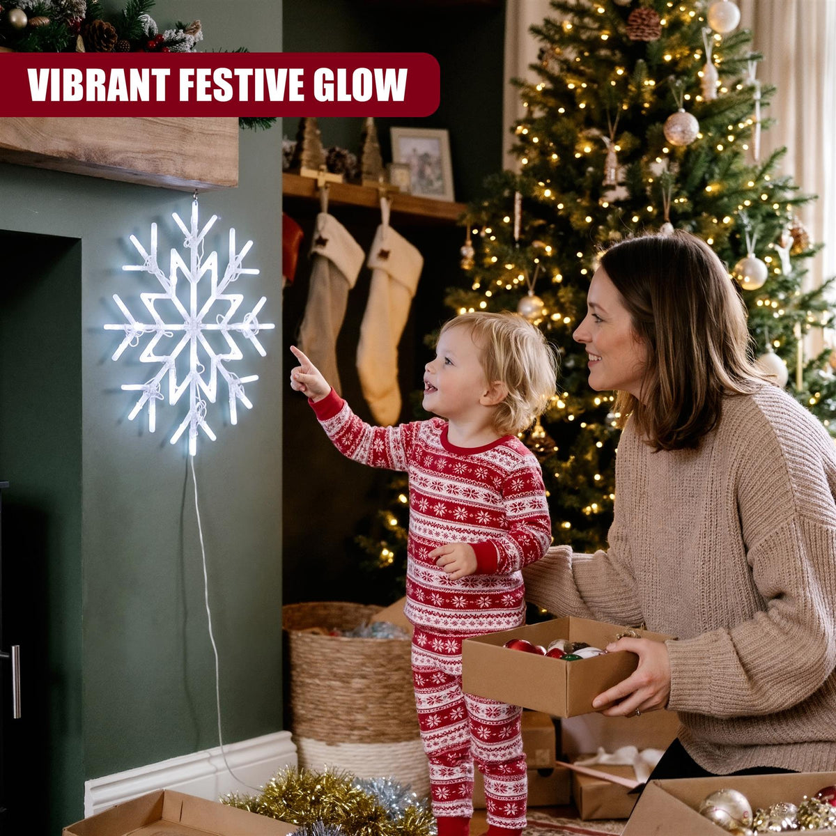 Christmas Snowflake Lights