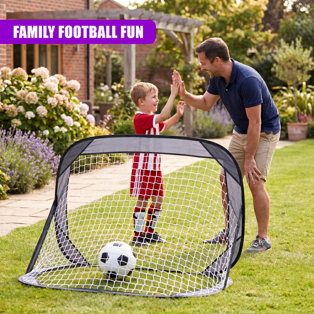 Pop Up Football Goal Set of 2