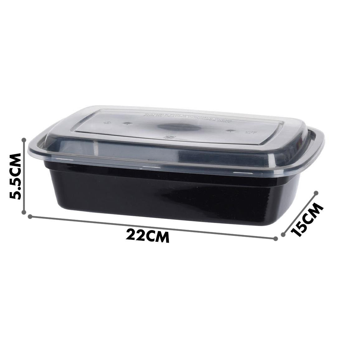 Meal Prep Food Storage with 1 Compartment by Geezy - UKBuyZone