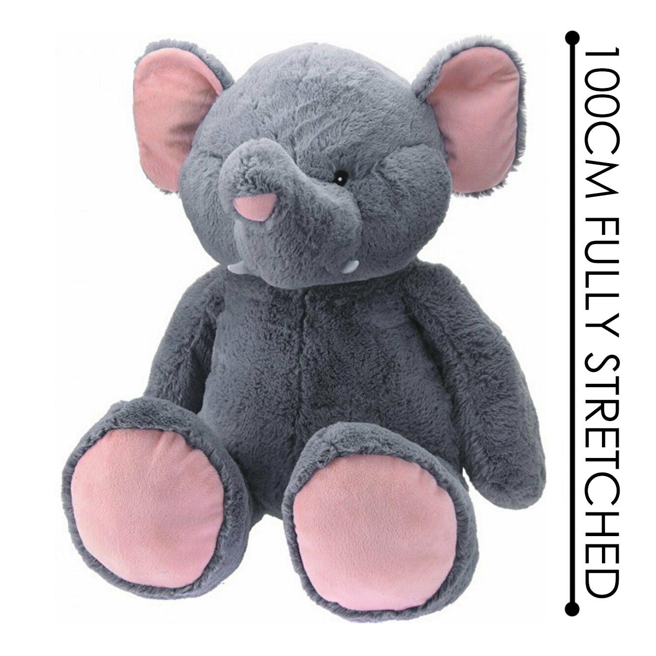 40" Jumbo Elephant Soft Toy by The Magic Toy Shop - UKBuyZone