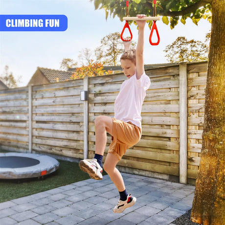 Trapeze Swing & Plate Seat by The Magic Toy Shop - UKBuyZone