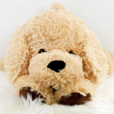 Giant Plush Lying Dog Soft Toy, 28 Inch by The Magic Toy Shop - UKBuyZone