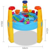 The Magic Toy Shop Sand and Water Table with Parasol