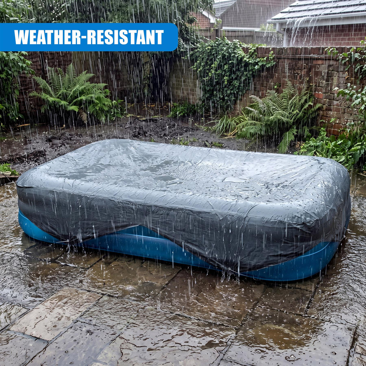 INTEX Rectangular Swimming Pool Cover 305x183cm