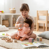 BiBi Doll Down Syndrome Girl - Brown Hair (36 cm / 14")