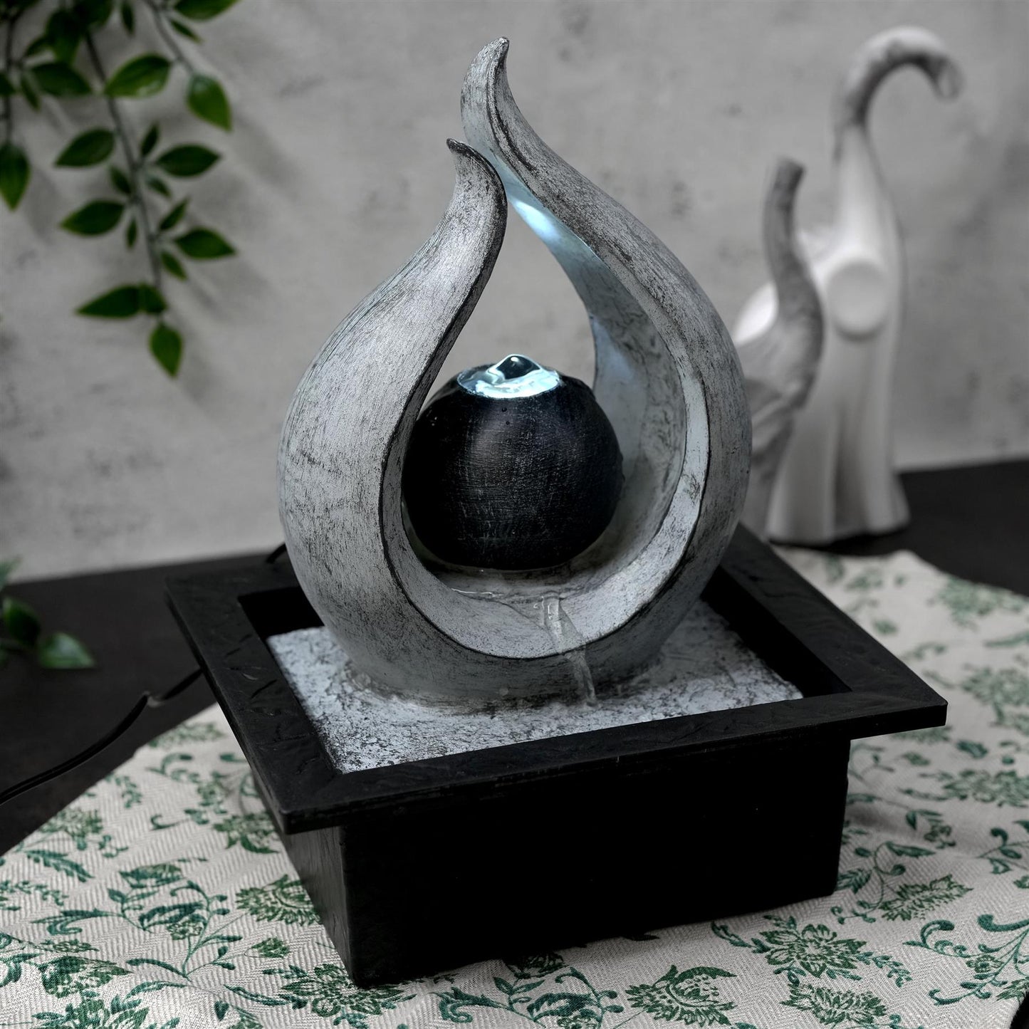 Flame Water Feature Led Lights by GEEZY - UKBuyZone